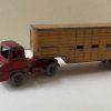 LESNEY MATCHBOX No 07 THAMES TRADER WITH CATTLE TRUCK TRAILER
