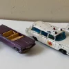 4 LESNEY MATCHBOX CARS FOR RESTORATION OR SPARES